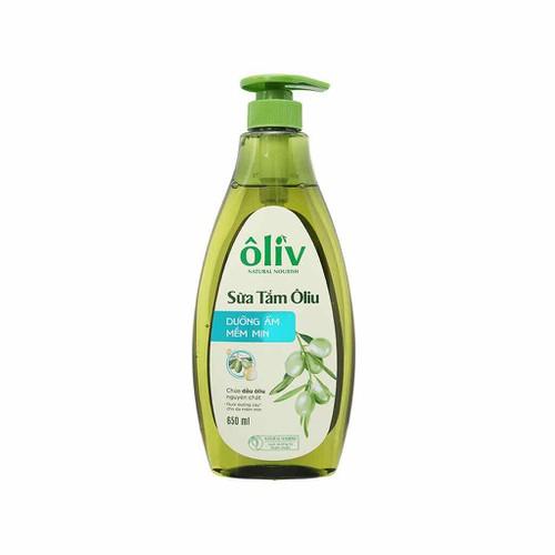 Sữa tắm Ôliv Dưỡng ẩm mềm mịn da 650ml