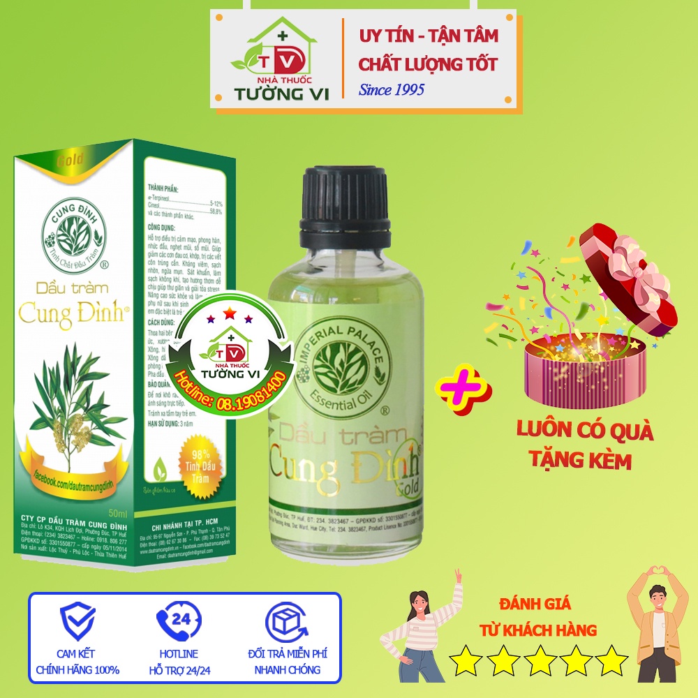 Dầu tràm cung đình 15ml 30ml 50ml