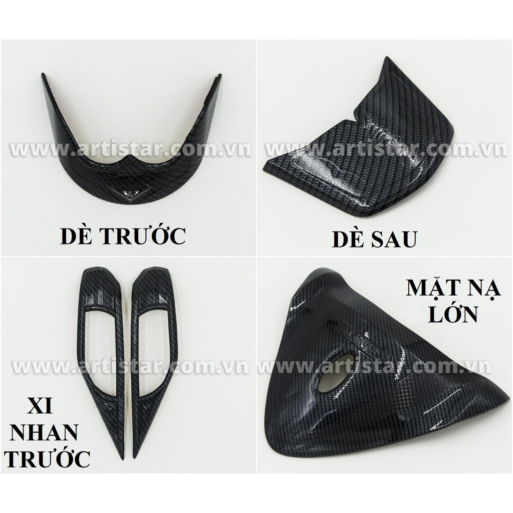 Ốp trang trí SH Mode 2013-2019 Carbon Artistar