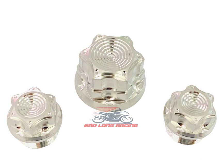 3 Ốc Ghi Đông Salaya mẫu Thái TH gắn SONIC inox 304 CNC Rất Đẹp gắn xe máy