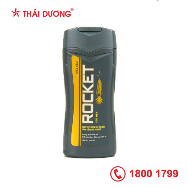SỮA TẮM ROCKET DÀNH CHO NAM GIỚI (300ML) - Sao Thái Dương