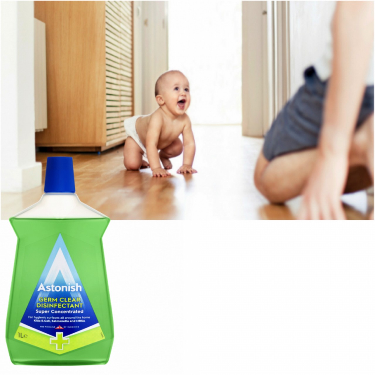 [HCM]DUNG DỊCH SÁT KHUẨN VỆ SINH TỦ LẠNH ASTONISH C9228 - 1 LÍT