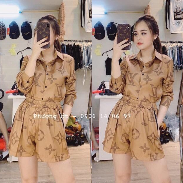 jum nữ cao câp in họa tiết