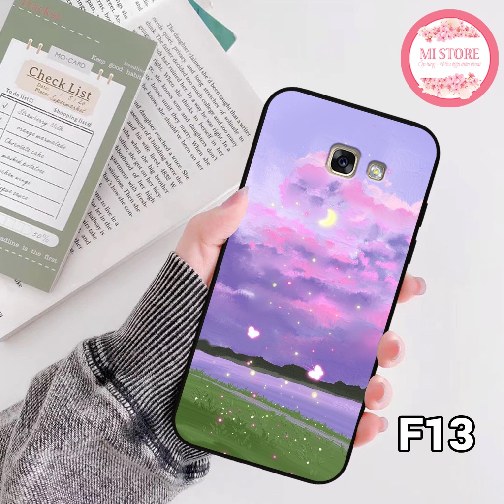 Ốp điện thoại samsung a5 2016/ a5 2017/ a7 2016/ a7 2017 - ốp lưng samsung in hình cánh đồng hoa nhẹ nhàng
