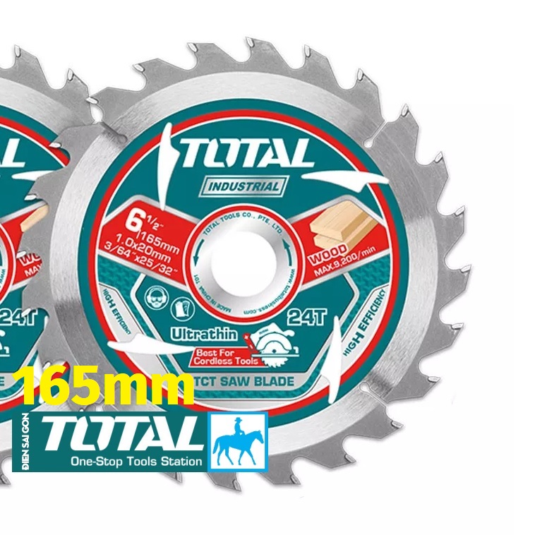Lưỡi cưa gỗ hợp kim 30 răng 100mm x 20mm TCT Saw Blade Total TAC231010T