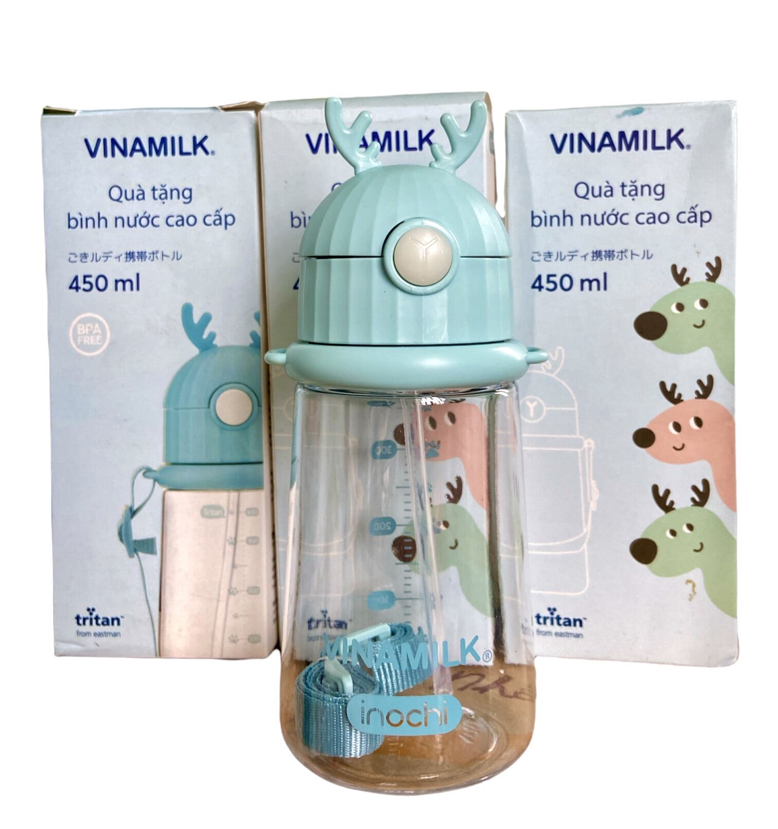BÌNH NƯỚC INOCHI 450ml HÀNG TẶNG TỪ VINAMILK