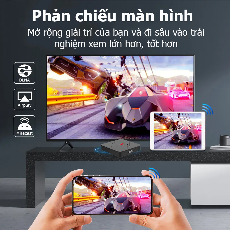 Magic See Android Tivi Box Magicsee N5 Pro Android TV 11 RAM 2GB 16GB Wifi Kép Bluetooth ...