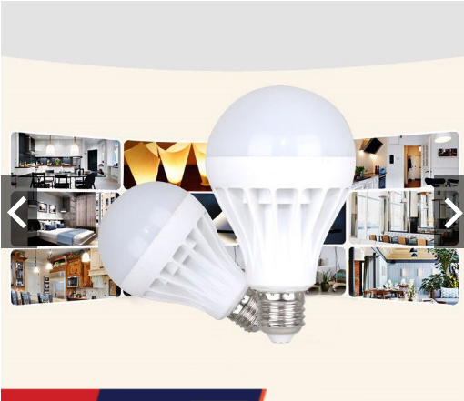 [HCM]Combo 10 Bóng Đèn LED Nấm 9w (Ánh Sáng Trắng)