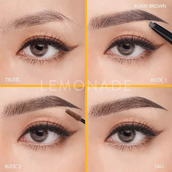 CHÌ KẺ LÔNG MÀY 2 ĐẦU LEMONADE WANT IT GO IT DUAL EYEBROW
