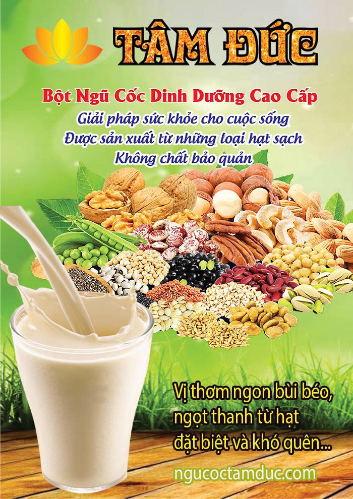 Sữa Ngũ Cốc Tâm Đức Thượng Hạng Plus++(1kg)