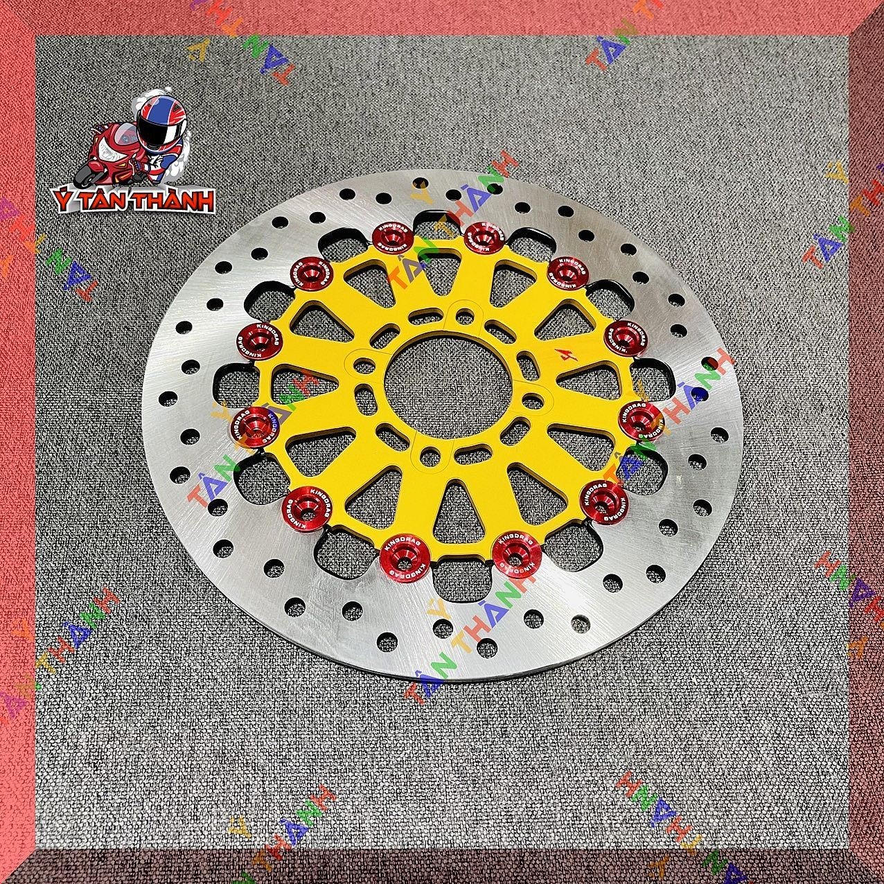 Đĩa thắng king drag 267mm 12 long đền ms18