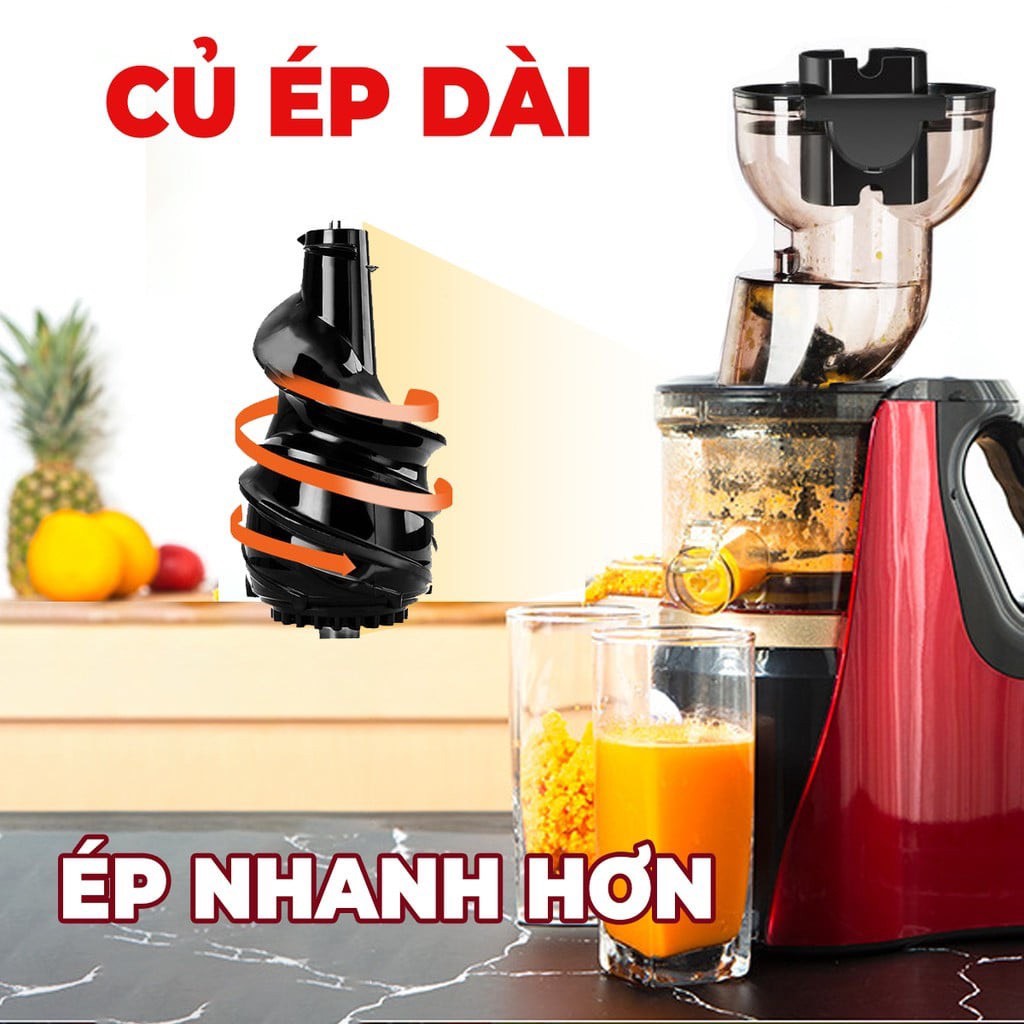 [Mã 99ELHA giảm 7% đơn 300K] MÁY ÉP CHẬM Nineshield Kb-F8b BẢO HÀNH 12 THÁNG