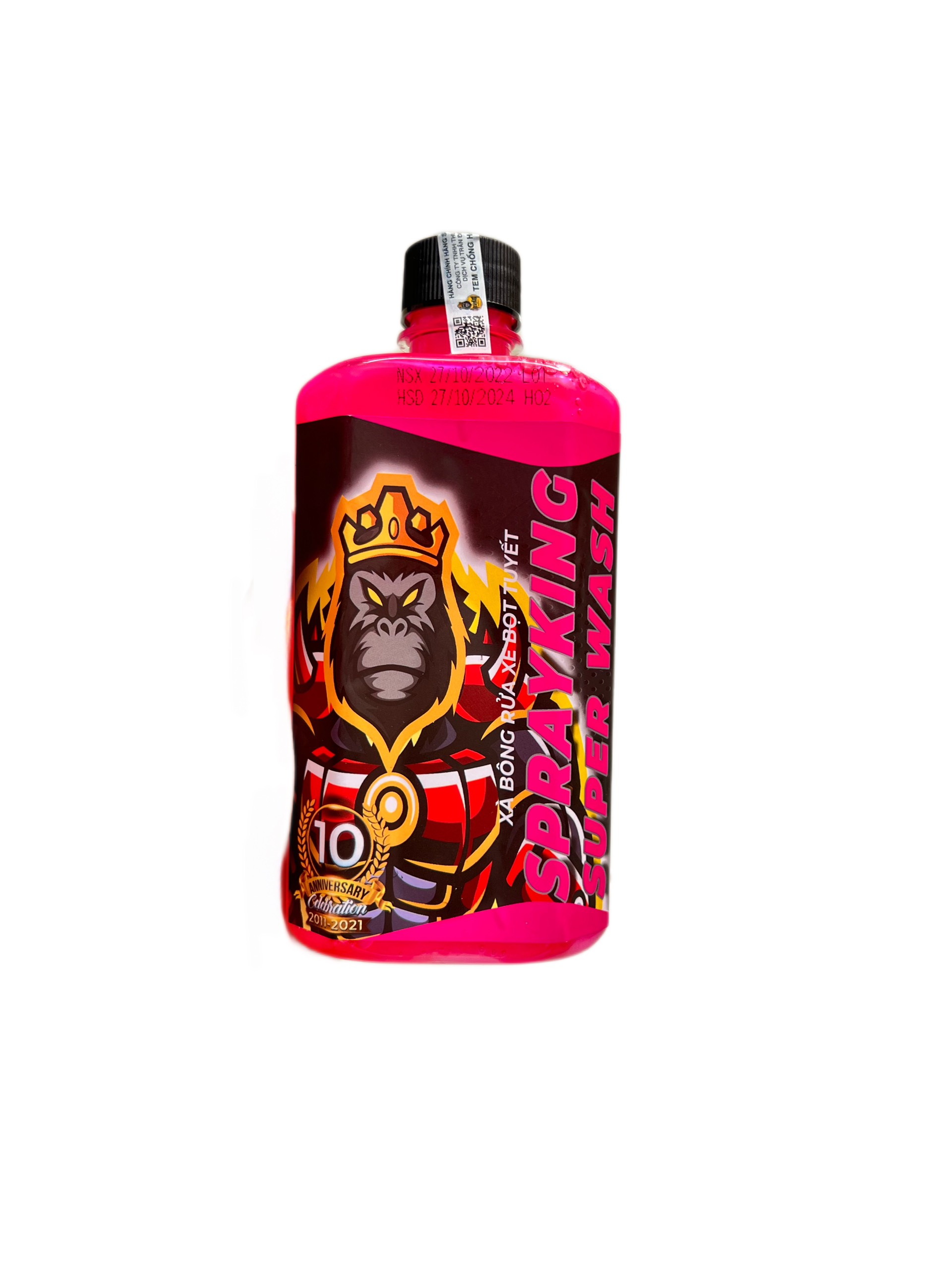 Dụng Cụ Rửa Xe Tại Nhà (Găng Tay, Cọ Rửa, Khăn Lau, Xà Bông Sprayking)