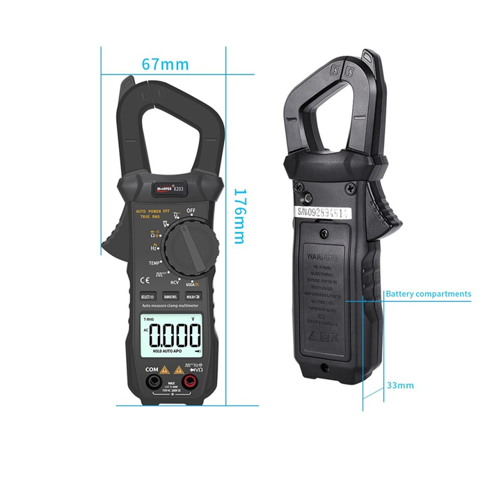 Ampe kìm đo dòng WinAPEX 8203 Sịn
