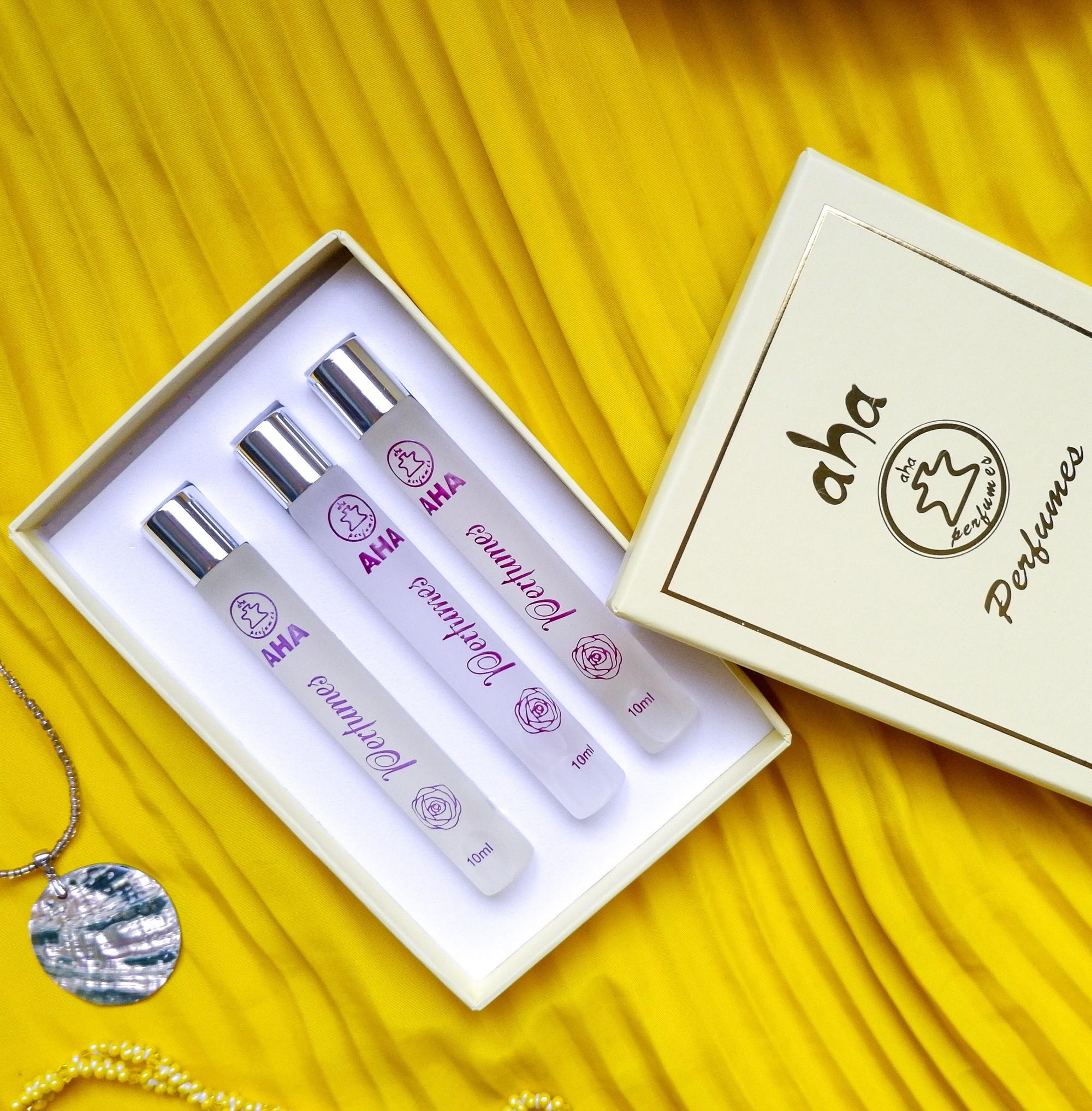 Set 03 nước hoa nữ AHA991 - AHA992 - AHA993 (CHANCE - COCO MADEMOISELLE - NO.5) AHAPERFUMES 10ML