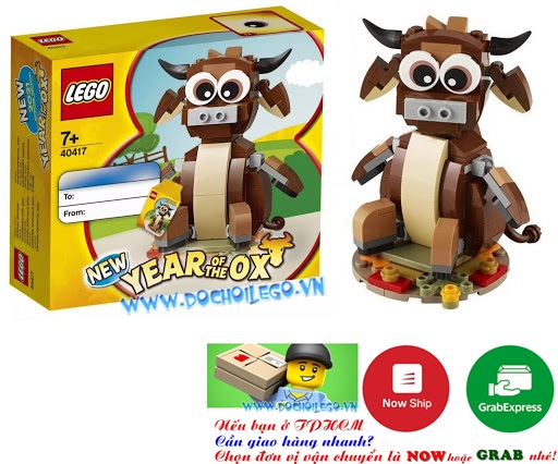 40417 LEGO Year of the Ox (40417) - Đồ chơi LEGO Trâu Tân Sửu (2021)
