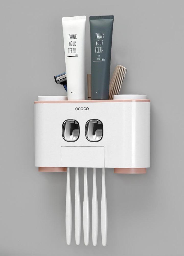 Hộp đựng bàn chải và nhả kem đánh răng thông minh ECOCO
