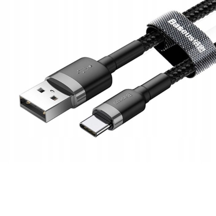 Cáp sạc nhanh Type-C Baseus CATKLF-CG1 dài 1m ( Màu đen)