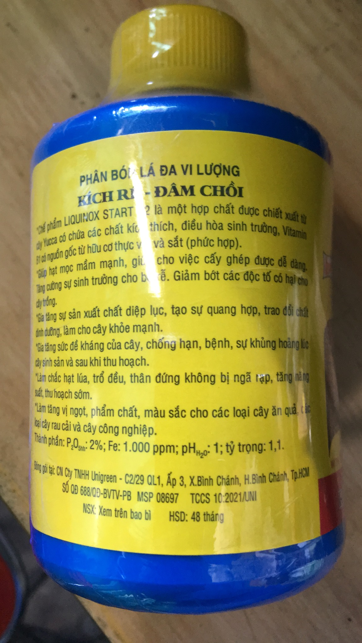 Phân bón lá cao cấp vitamin B1 Start chai 235ml