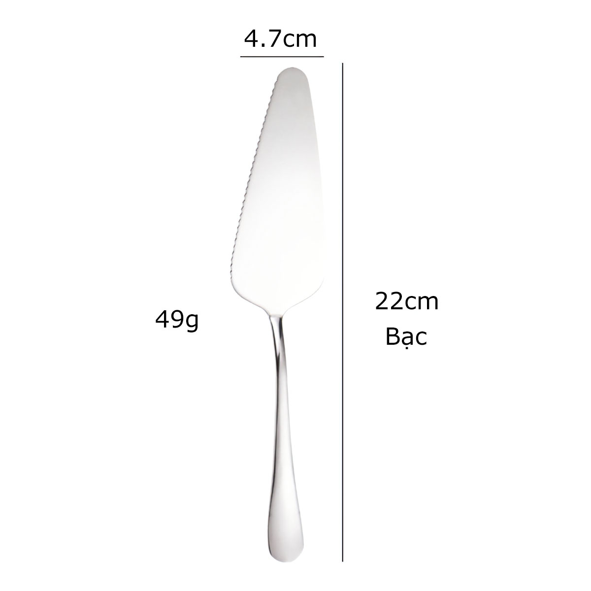 Convenient pizza and cake picker made of durable stainless steel