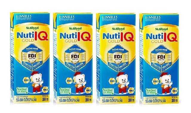 [Hoàn tiền 12%] Sữa Pha Sẵn Nuti IQ hộp 180ml ( Thùng 48 hộp )