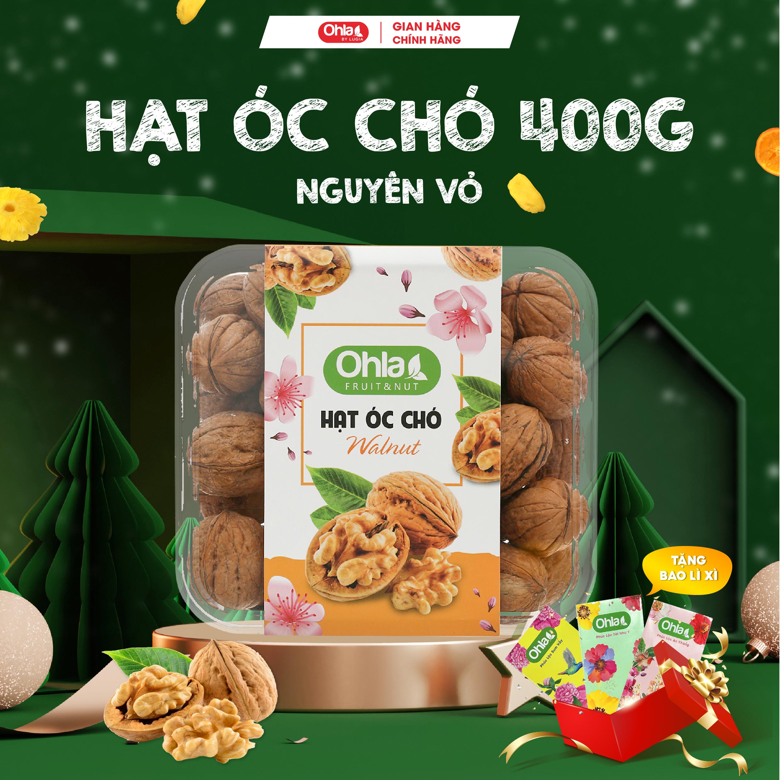 Hạt óc chó - 400g