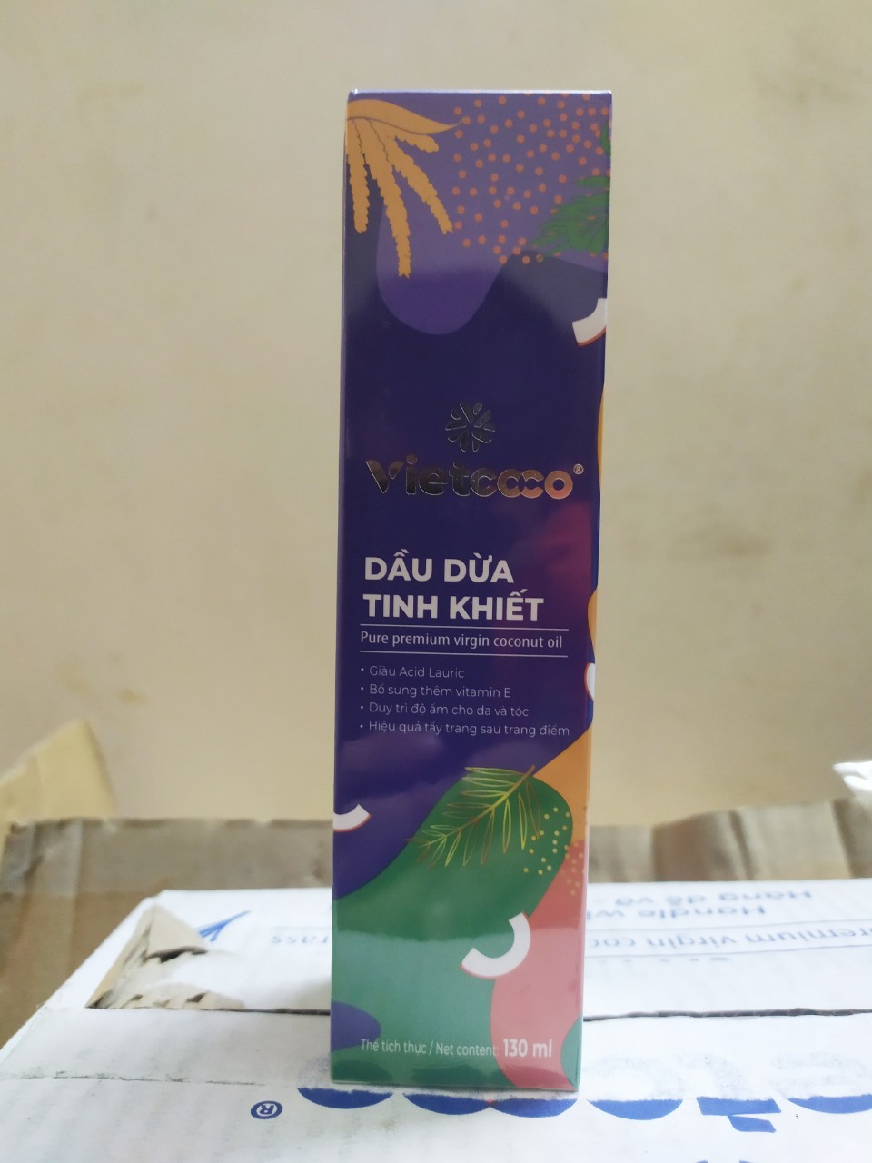 Dầu Dừa Tinh Khiết Organic Dạng Xịt 130ml