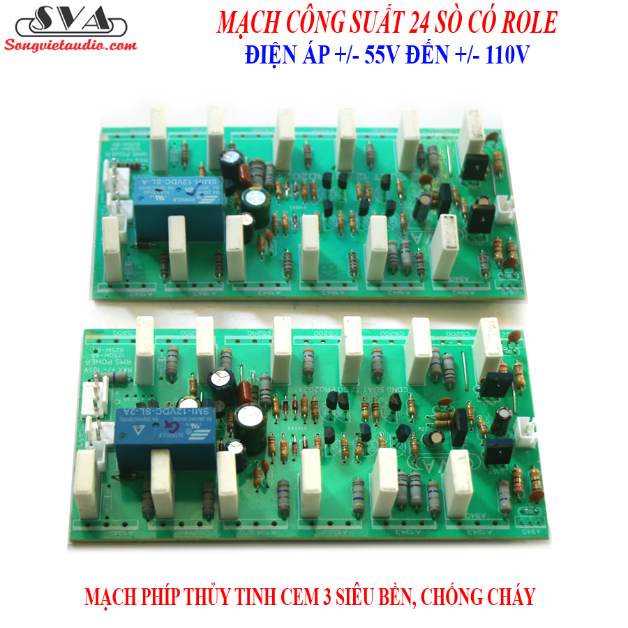 MẠCH CÔNG SUẤT 24 SÒ CÓ ROLE