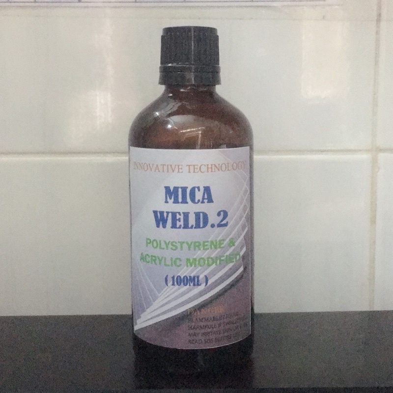 Keo lạnh dán mica acrylic trong suốt weld.2 - dán mica trung quốc