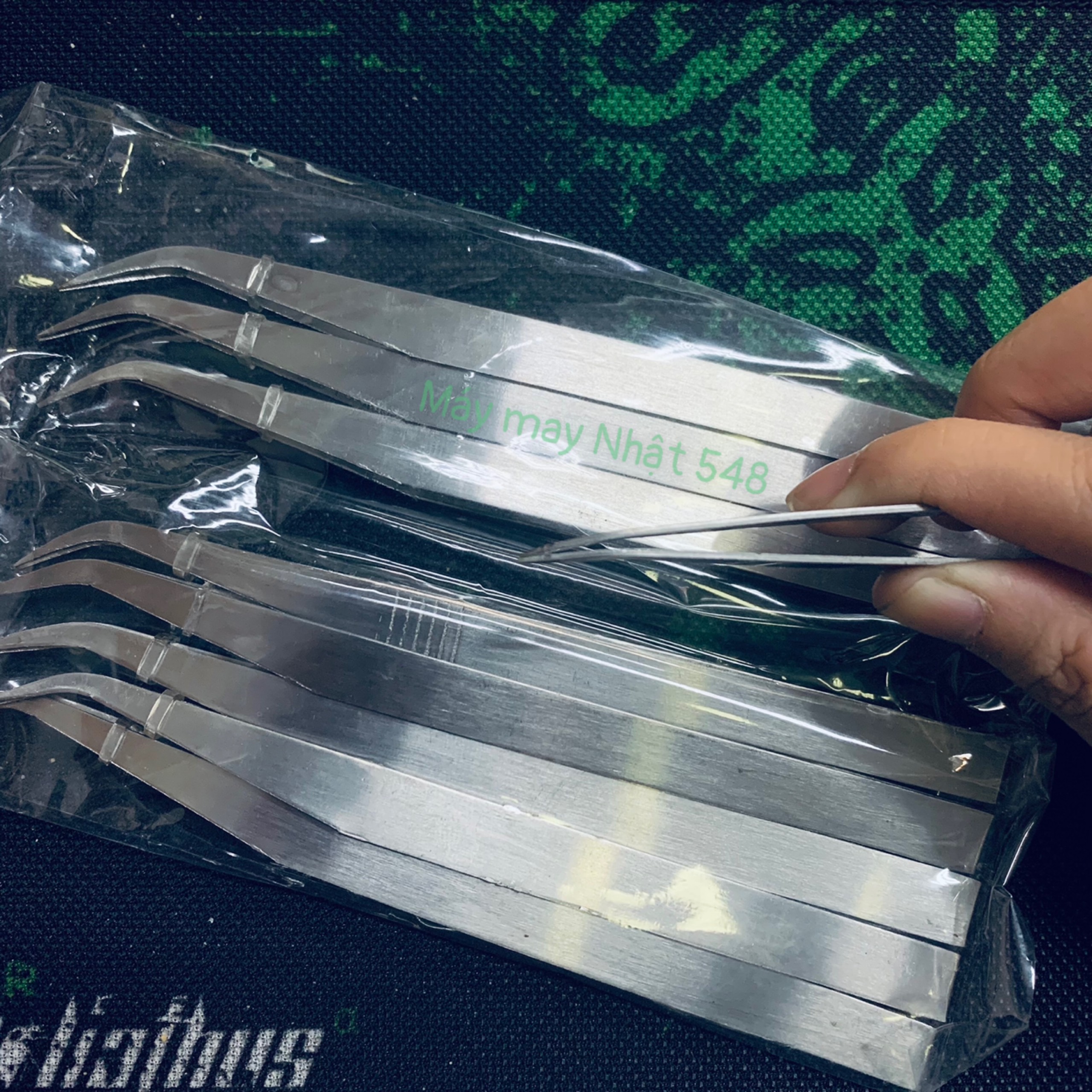 NHÍP KẸP XỎ CHỈ CHO MÁY VẮT SỔ - CHẬP - TRẦN ĐÈ