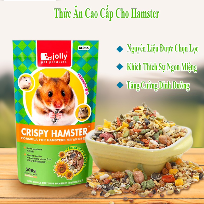 HCMThức Ăn Cao Cấp Cho Hamster 500g