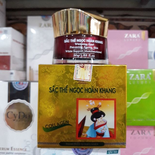 Kem sắc thể ngọc hoàn khang: kem 5 trong 1 30g