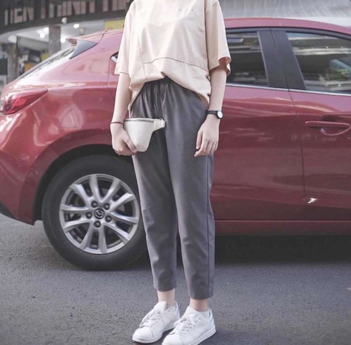 [HCM]Quần kaki baggy nữ cực hot nhiều màu