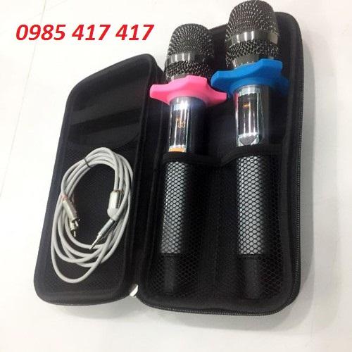 Hộp đựng micro – bao da đựng micro – túi đựng micro - Hộp đựng micro