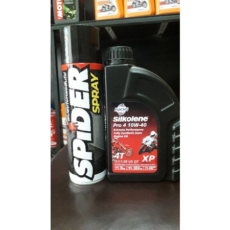 [ Hàng có sẵn ] Nhớt Fuchs Silkolene Pro 4 10w40 XP 4T