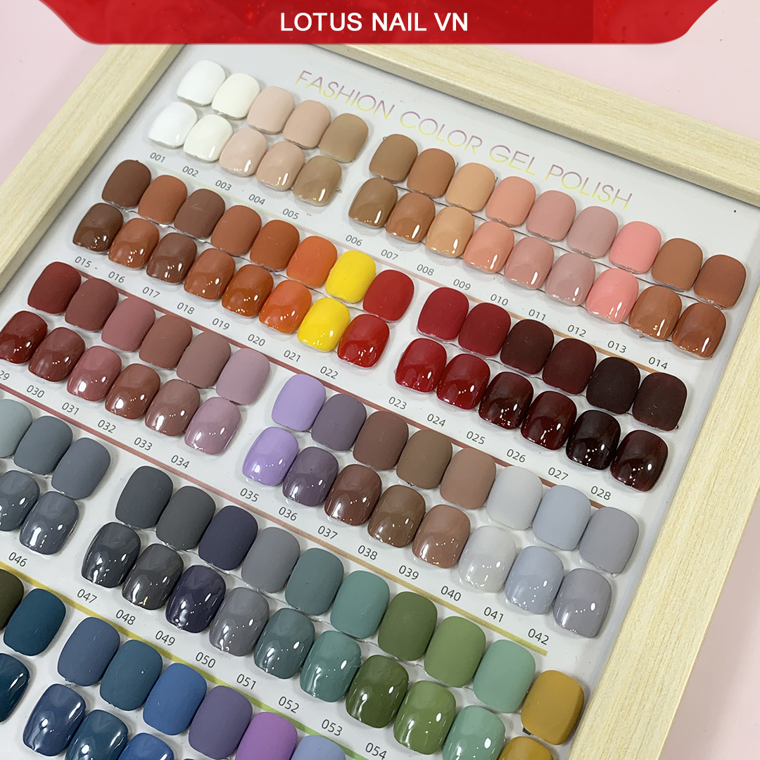 Sơn gel Lotus phong cách Hàn Quốc cao cấp 2022