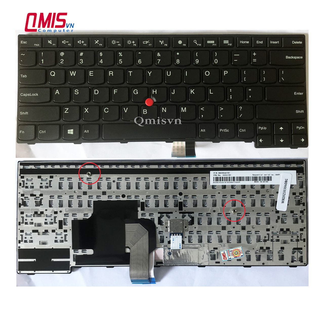 Bàn phím laptop Lenovo Thinkpad E450 E455 E450c E460 E465 W450 – E450