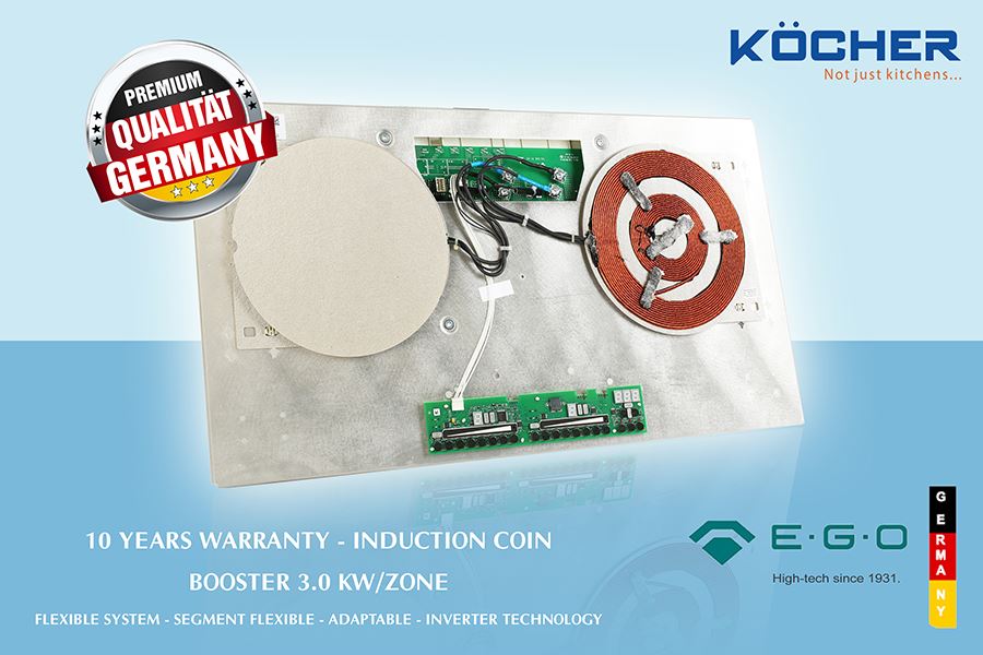 Bếp từ đ&ocirc;i Kocher DIB4-888