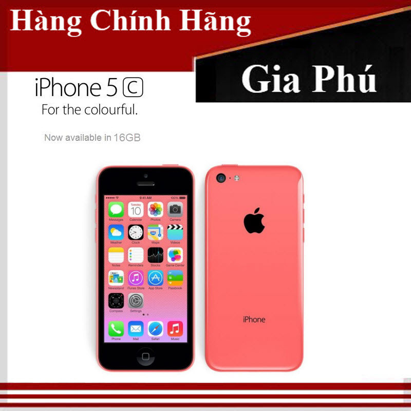 [Thanh Lý] Điện thoại lPhone 5C 16GB Quốc Tế Giá rẻ cấu hình mượt màn hình đẹp - Bảo Hành 12 Tháng