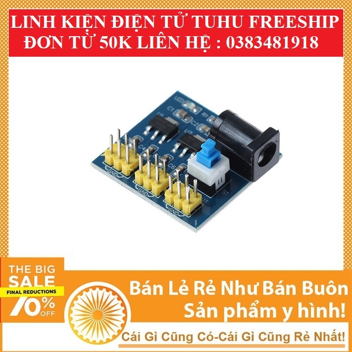 Module hạ áp 12v xuống 5v và 3.3v