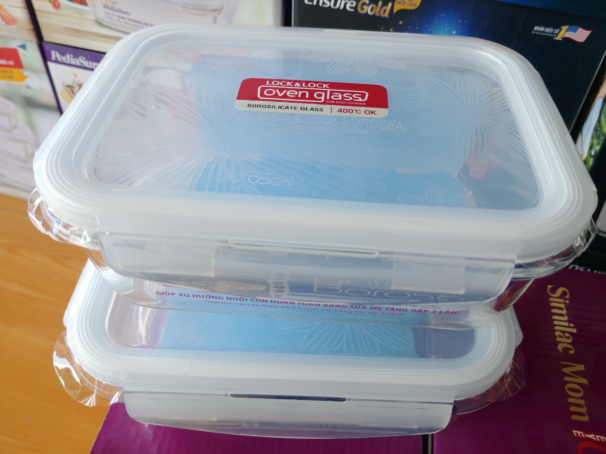 Thố thủy tinh cao cấp chịu nhiệt Lock & Lock 730ml