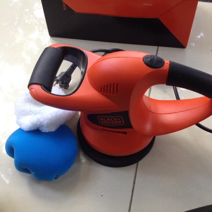 Máy đánh bóng ô tô Black+Decker KP600-B1 60W
