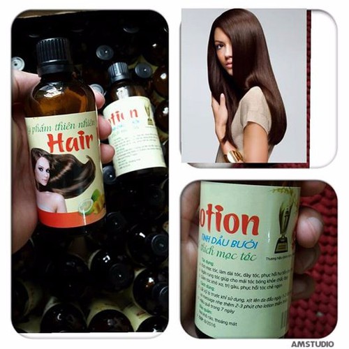 Tinh dầu bưởi dạng xịt chống rụng tóc và kích thích mọc tóc 100ml
