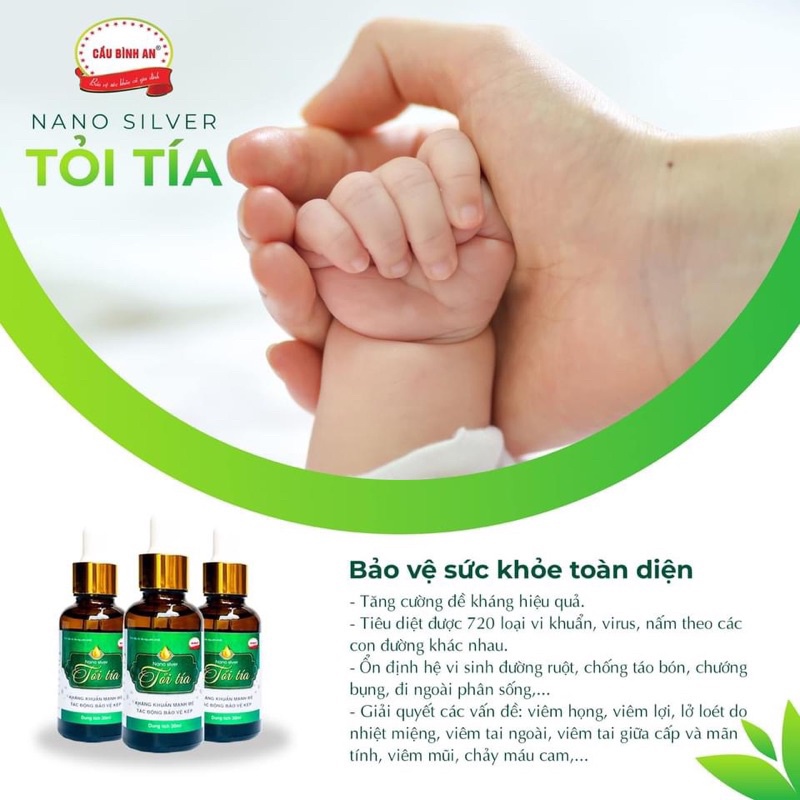 Tinh dầu tỏi cầu bình an 30ml