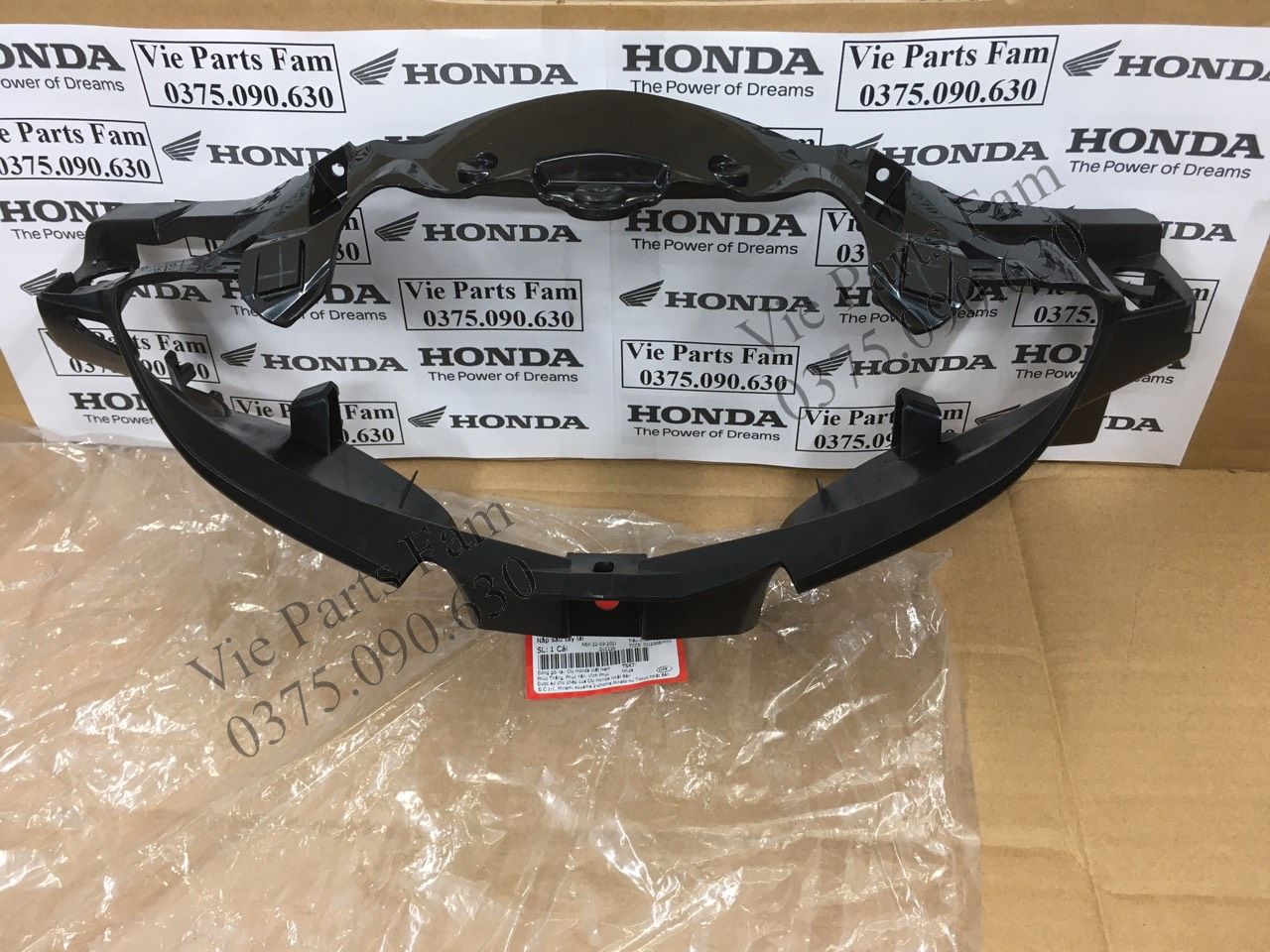 Nắp Trước/ Ốp Đầu Trước Wave S110/ Wave RS110 (2009-2010-2011) nhựa nhám, Chính hiệu Honda Motor VN