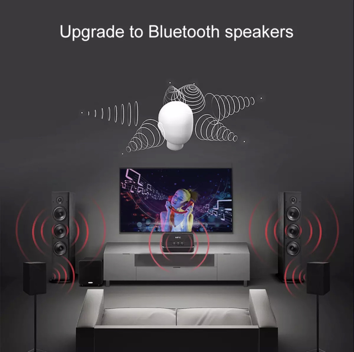 Thiết bị thu Bluetooth cao cấp - Biến mọi loa, amply thường thành bluetooth
