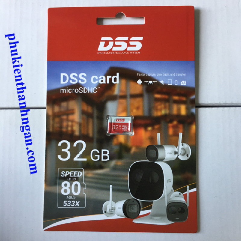[HCM]Thẻ Nhớ 32G DSS Chuyên Camera - Thẻ Nhớ Cao Cấp