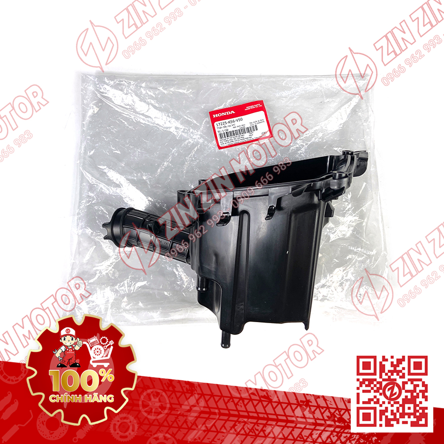 Winner x v2 v3 v4 air filter e lid, rs150 v3 17225-k56-v50, 17235-k56-v50 original