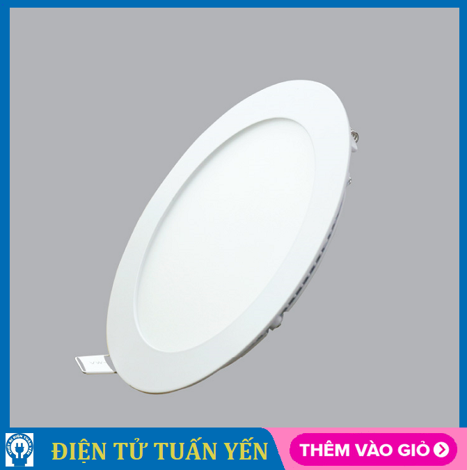 Đèn Led Panel âm trần MPE công suất 12W gồm 4 màu ánh sáng trắng - vàng - trung tính - 3 màu - Hàng chính hãng