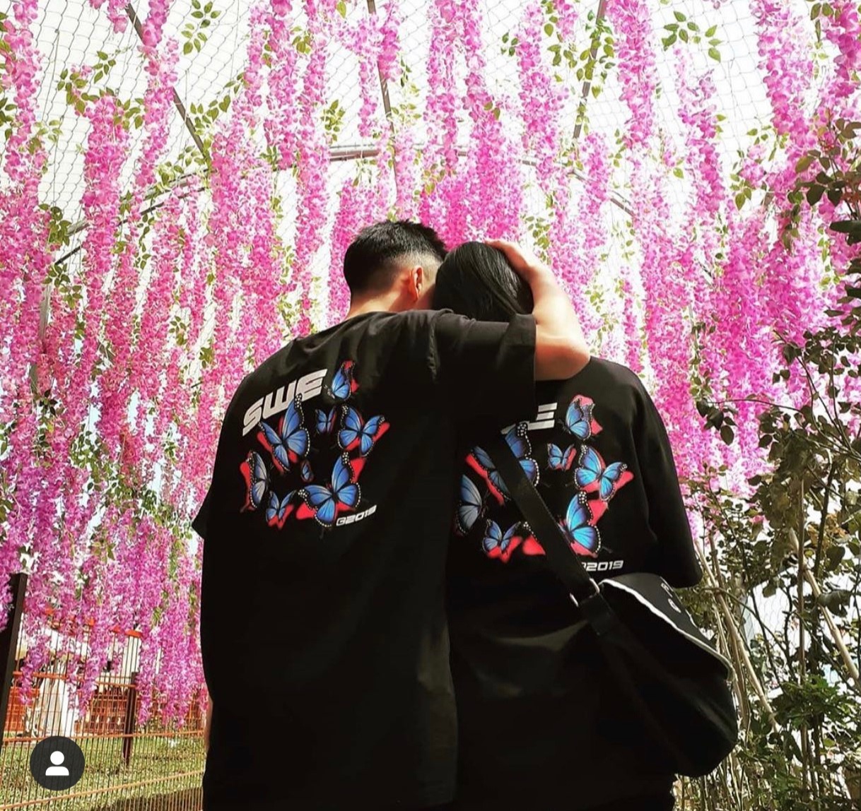 ÁO THUN CẶP NAM NỮ BẦY BƯỚM NHẬT BẢN PHOM FORM RỘNG TAY LỠ  KIỂU MỚI VIP TREND MẠNH MẼ SÀNH ĐIỆU VẢI DÀY MIN - OSAKA FASHION